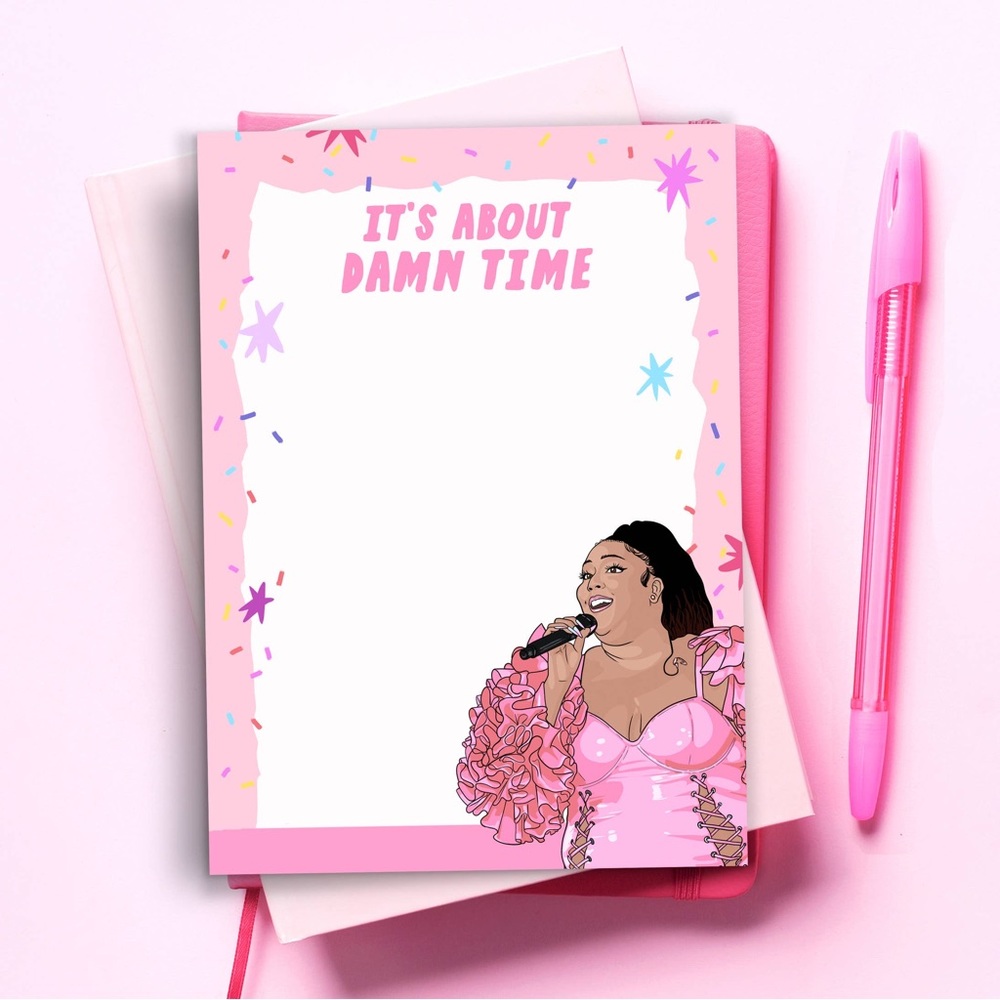 New Lizzo Note Pad